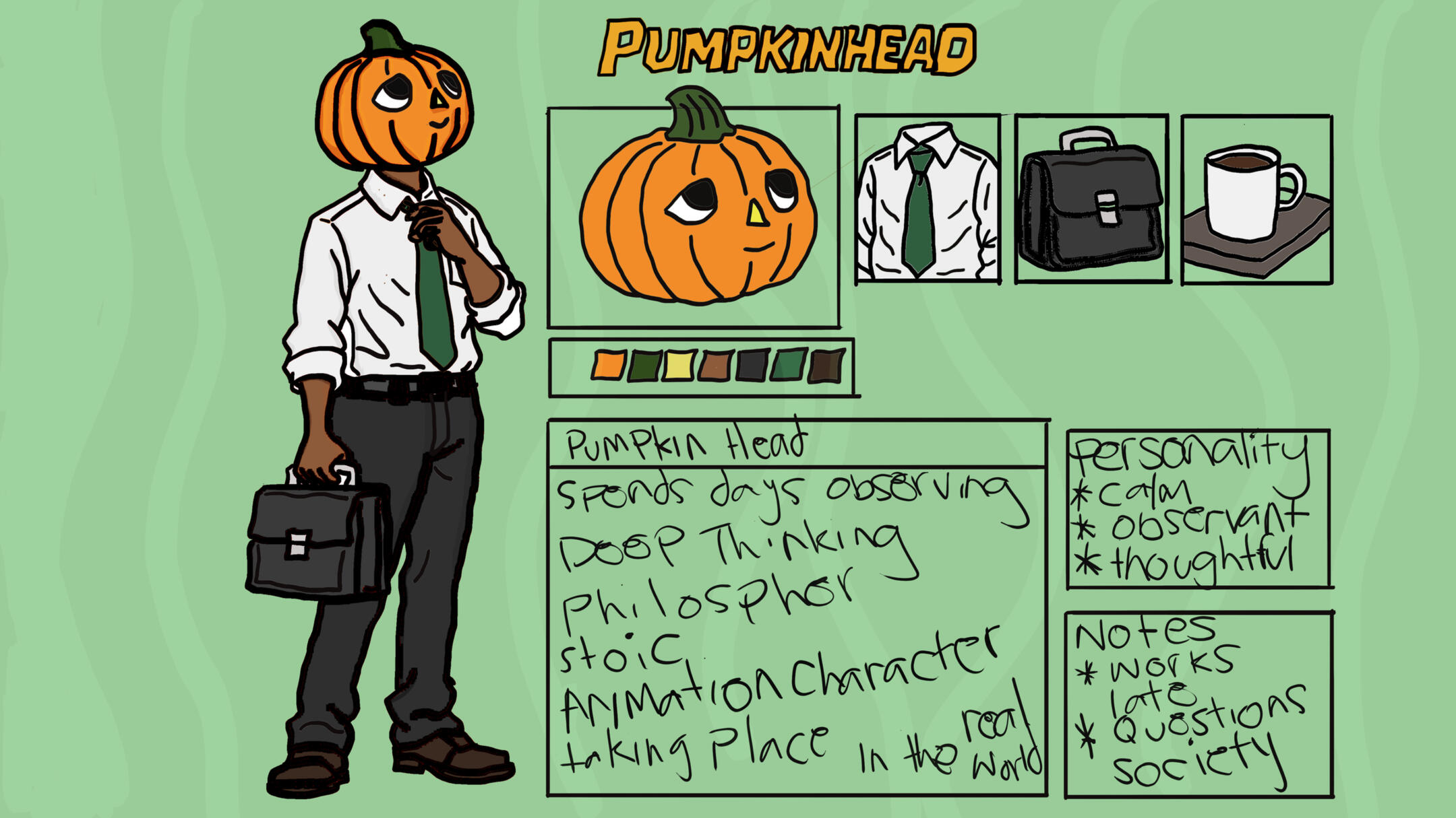 Pumpkinhead - Character Design